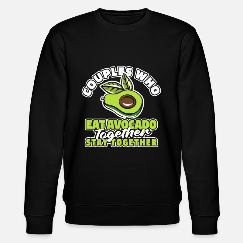 Paire d’avocats - Sweat bio CHANGER Stanley/Stella Unisexe - noir