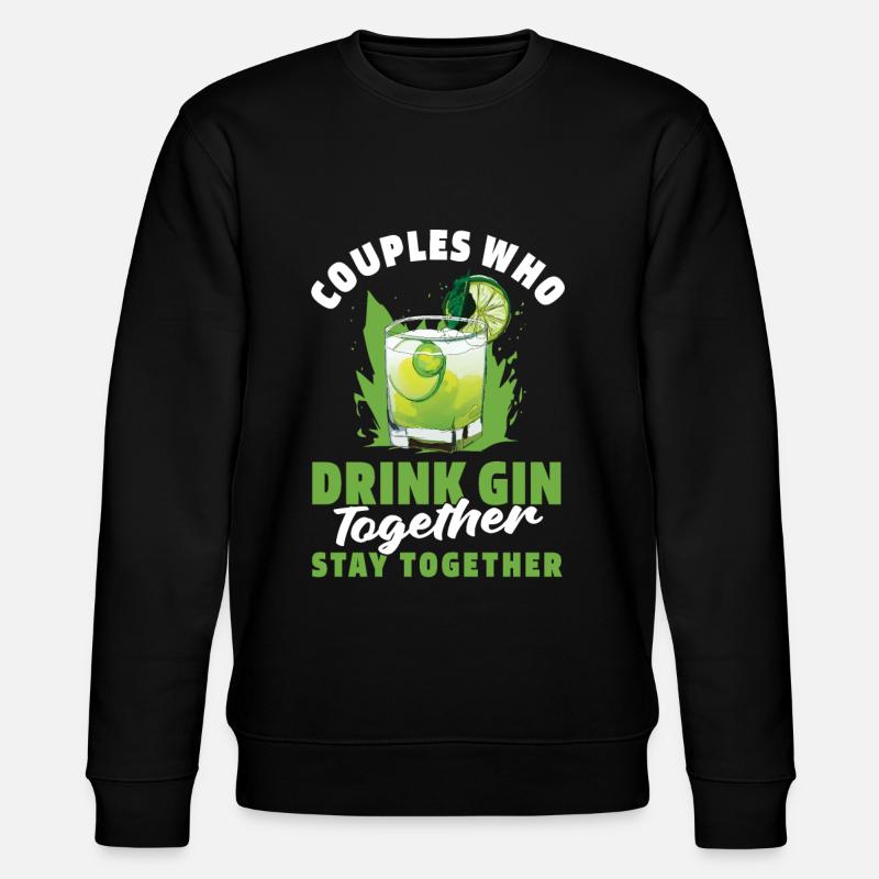 Paire de gin - Sweat bio CHANGER Stanley/Stella Unisexe - noir