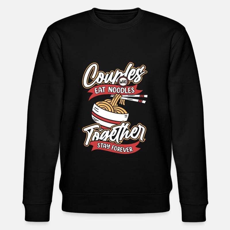 Couple de nouilles - Sweat bio CHANGER Stanley/Stella Unisexe - noir