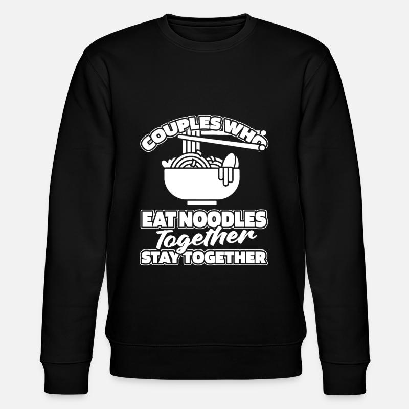 Couple de nouilles - Sweat bio CHANGER Stanley/Stella Unisexe - noir