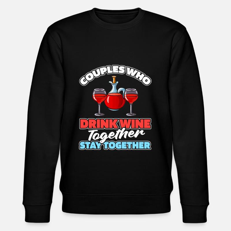 Couple de vignerons - Sweat bio CHANGER Stanley/Stella Unisexe - noir