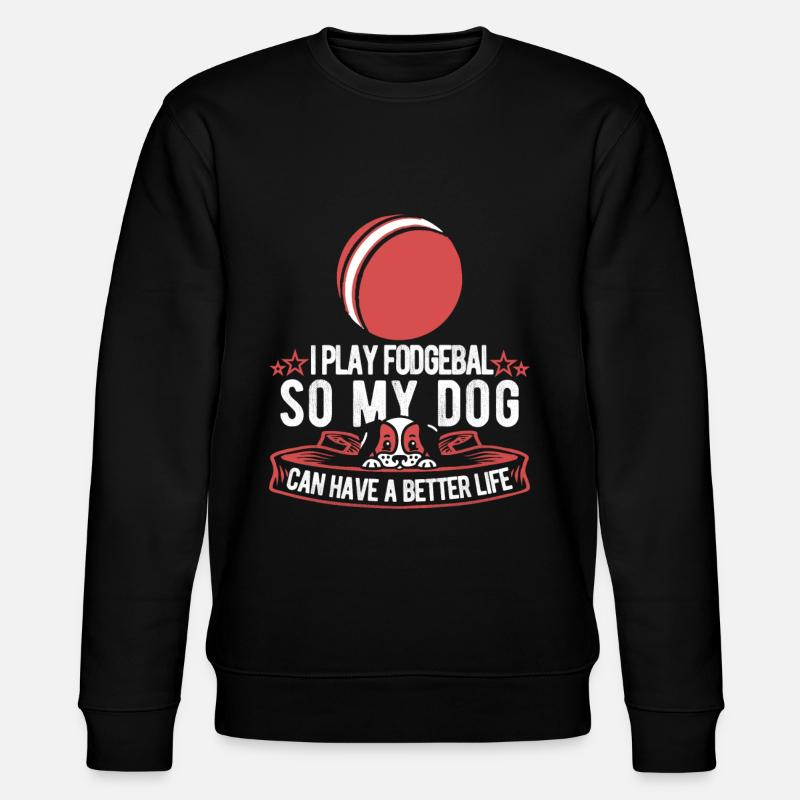 Chien de ballon chasseur - Sweat bio CHANGER Stanley/Stella Unisexe - noir