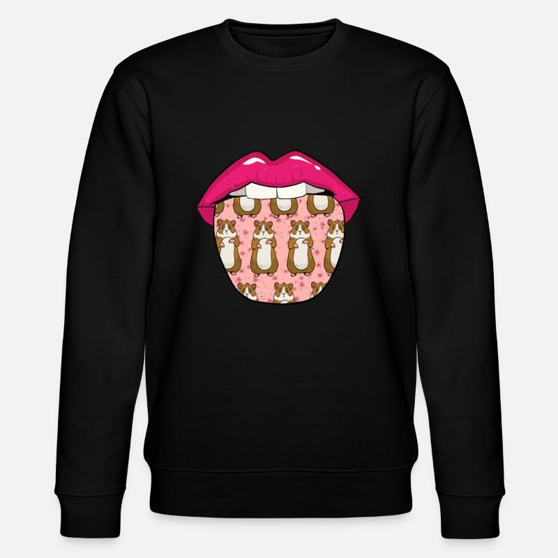 Hamster Golden Hamster Langue - Sweat bio CHANGER Stanley/Stella Unisexe - noir