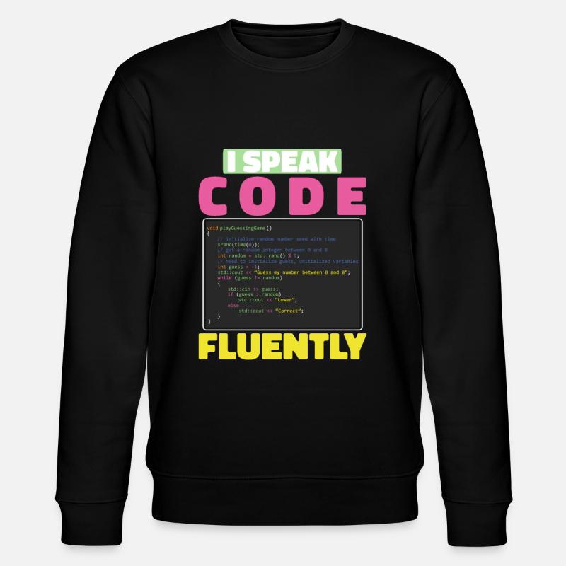 Développeur Coder Programmeur Sarcasme - Sweat bio CHANGER Stanley/Stella Unisexe - noir