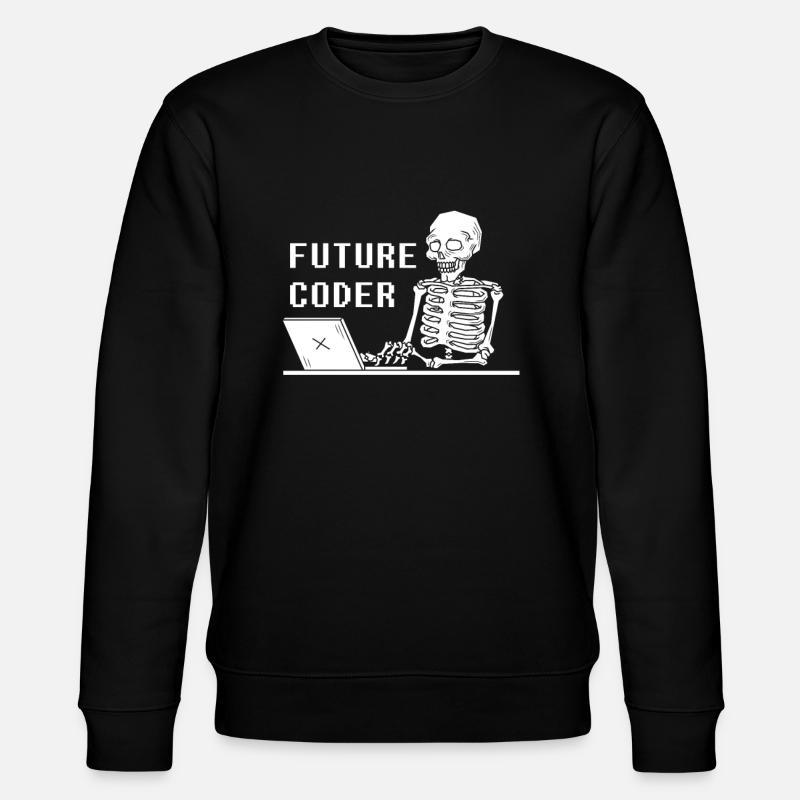 Développeur Coder Programmeur Squelette - Sweat bio CHANGER Stanley/Stella Unisexe - noir