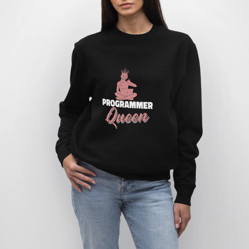 Développeur Coder Programmeur Queen Sweat bio CHANGER Stanley/Stella Unisexe