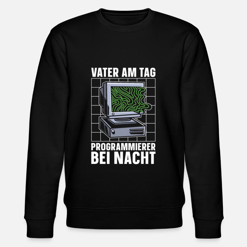 Entwickler Coder Programmierer - Stanley/Stella Unisex Bio-Sweatshirt CHANGER  - Schwarz