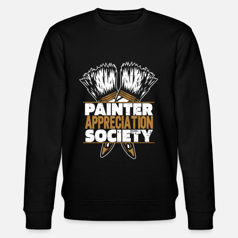Painter Varnisher - Stanley/Stella CHANGER Unisex Organic Sweatshirt - black
