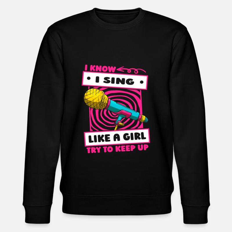 Microphone du chef de chœur - Sweat bio CHANGER Stanley/Stella Unisexe - noir