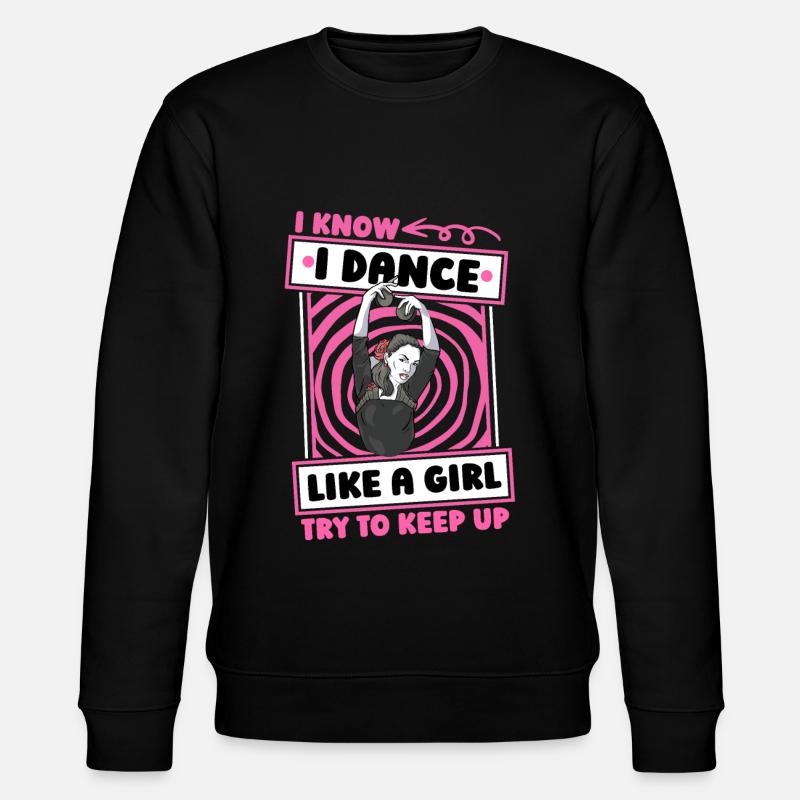 Professeur de danse filles - Sweat bio CHANGER Stanley/Stella Unisexe - noir