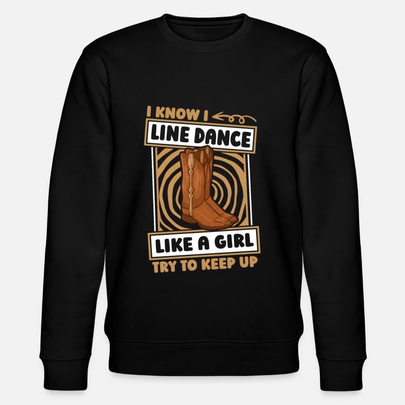 Danse en ligne drôle - Sweat bio CHANGER Stanley/Stella Unisexe - noir
