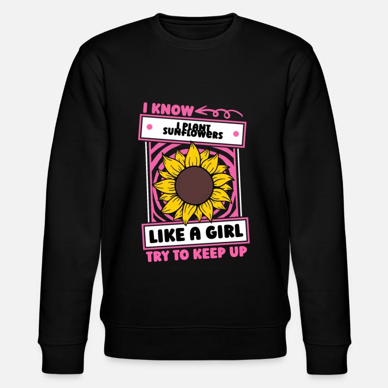 Fille de tournesol - Sweat bio CHANGER Stanley/Stella Unisexe - noir