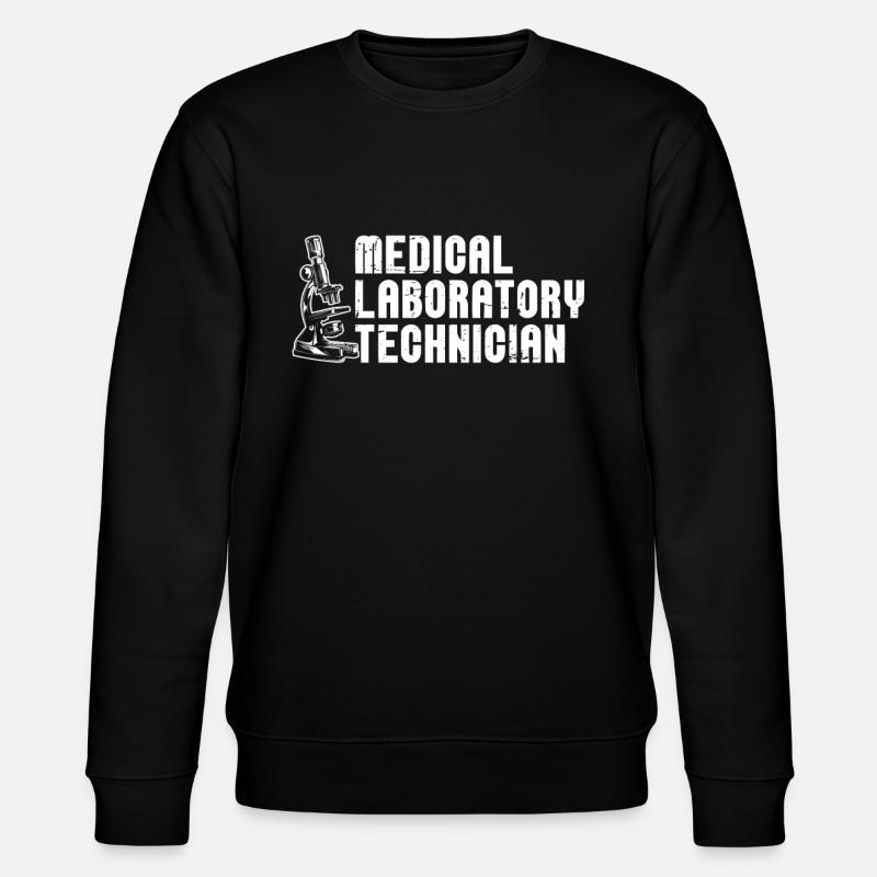 Biologie Biologiste Microscope - Sweat bio CHANGER Stanley/Stella Unisexe - noir