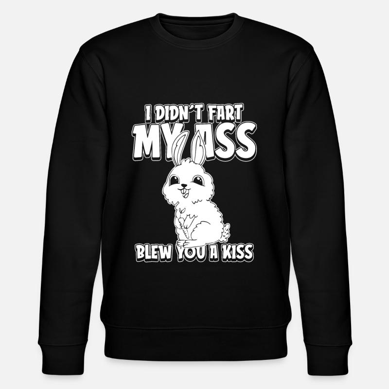 Lapin Lapin Humour - Sweat bio CHANGER Stanley/Stella Unisexe - noir