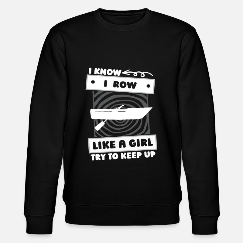 Aviron filles - Sweat bio CHANGER Stanley/Stella Unisexe - noir