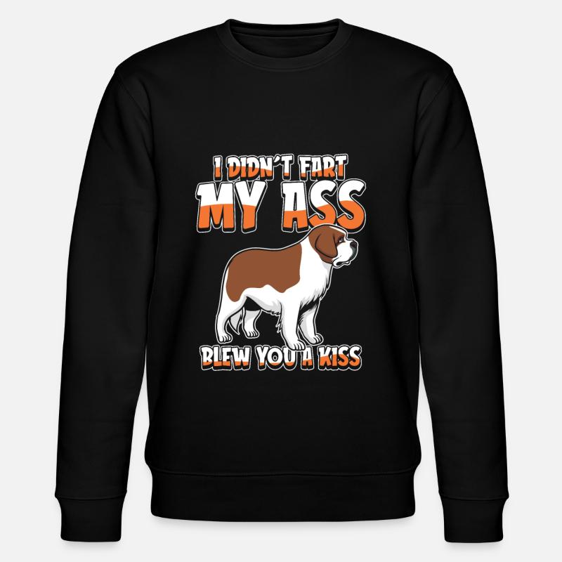 Humour Saint-Bernard - Sweat bio CHANGER Stanley/Stella Unisexe - noir