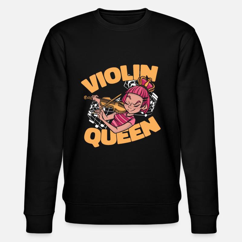 Violon Reine du violon - Sweat bio CHANGER Stanley/Stella Unisexe - noir