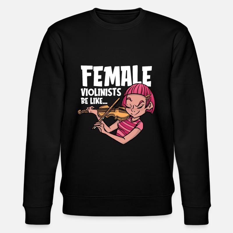 Violon Violon - Sweat bio CHANGER Stanley/Stella Unisexe - noir