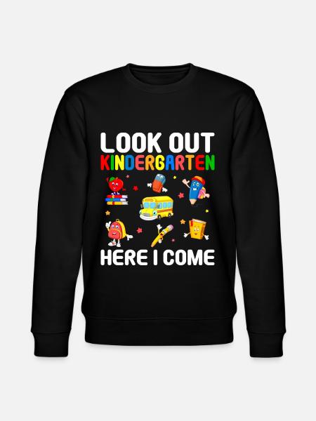 Kindergärtner Lehrer Regenbogenfarben - Stanley/Stella Unisex Bio-Sweatshirt CHANGER - Schwarz