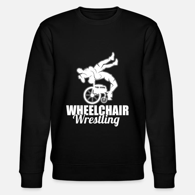 Wrestling Wrestler Rollstuhl - Stanley/Stella Unisex Bio-Sweatshirt CHANGER - Schwarz