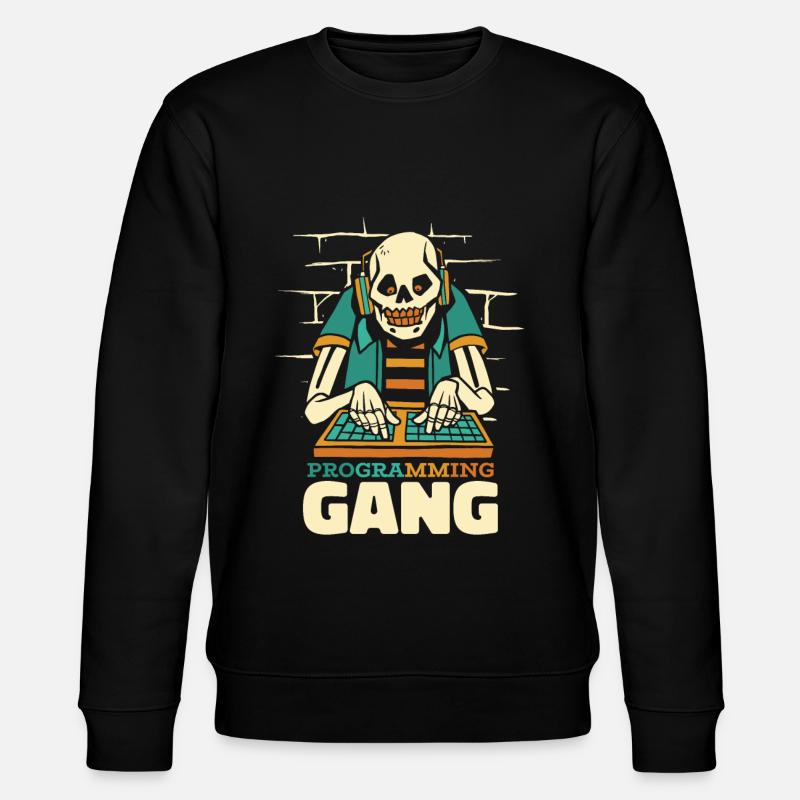 Développeur Coder Programmeur Squelette - Sweat bio CHANGER Stanley/Stella Unisexe - noir