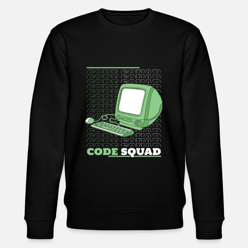Entwickler Coder Programmierer Rechner - Stanley/Stella Unisex Bio-Sweatshirt CHANGER  - Schwarz
