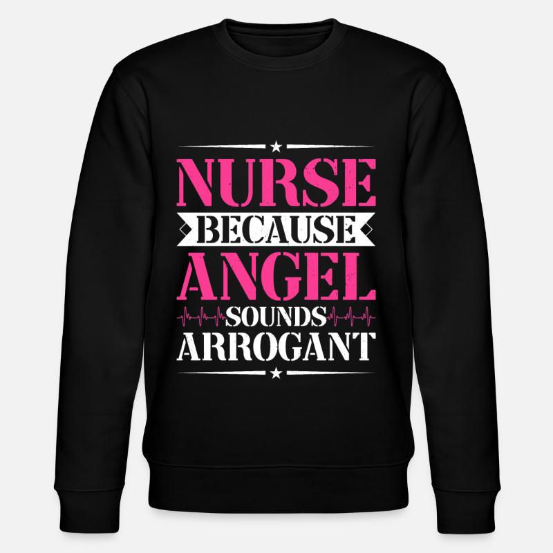 Infirmière Outfit Infirmière - Sweat bio CHANGER Stanley/Stella Unisexe - noir