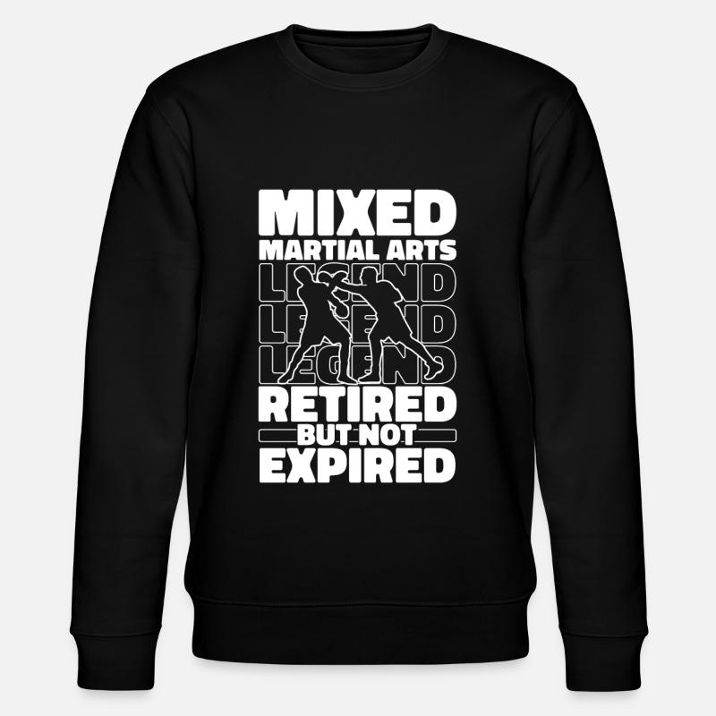 Mixed Martial Arts Im Ruhestand - Stanley/Stella Unisex Bio-Sweatshirt CHANGER  - Schwarz