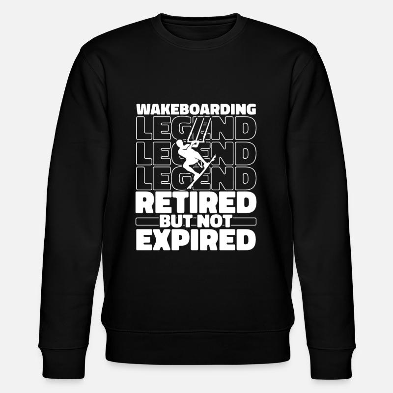 Wakeboarder retraité - Sweat bio CHANGER Stanley/Stella Unisexe - noir