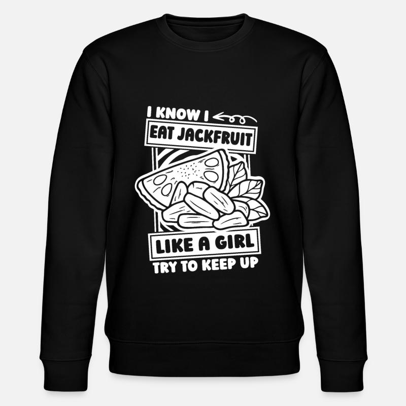 Jackfruit Mädchen - Stanley/Stella Unisex Bio-Sweatshirt CHANGER  - Schwarz