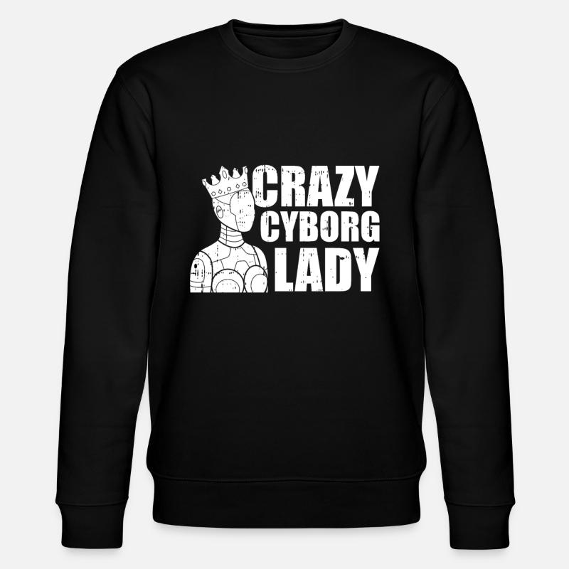 Robotique Ai robot cyborg - Sweat bio CHANGER Stanley/Stella Unisexe - noir