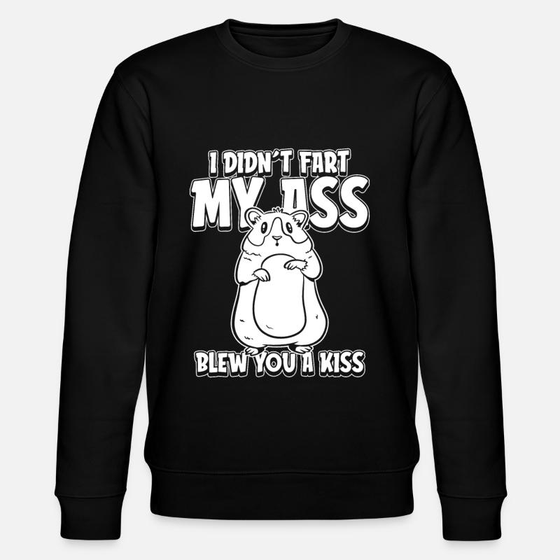 Guinea pig guinea pig funny - Stanley/Stella CHANGER Unisex Organic Sweatshirt - black