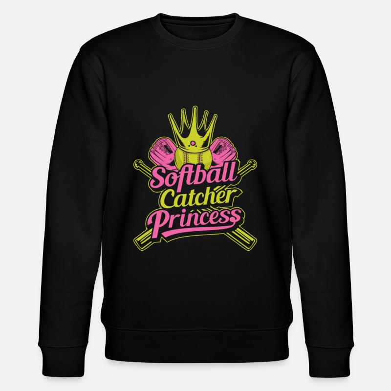 Princesse du softball - Sweat bio CHANGER Stanley/Stella Unisexe - noir