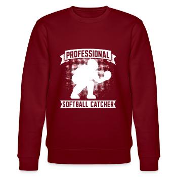 Receveur de balle molle - Sweat bio CHANGER Stanley/Stella Unisexe - bordeaux - Devant - Nik (191cm) & Marisol (170cm)