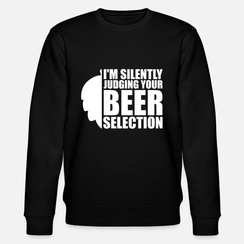Sélection de bières artisanales - Sweat bio CHANGER Stanley/Stella Unisexe - noir
