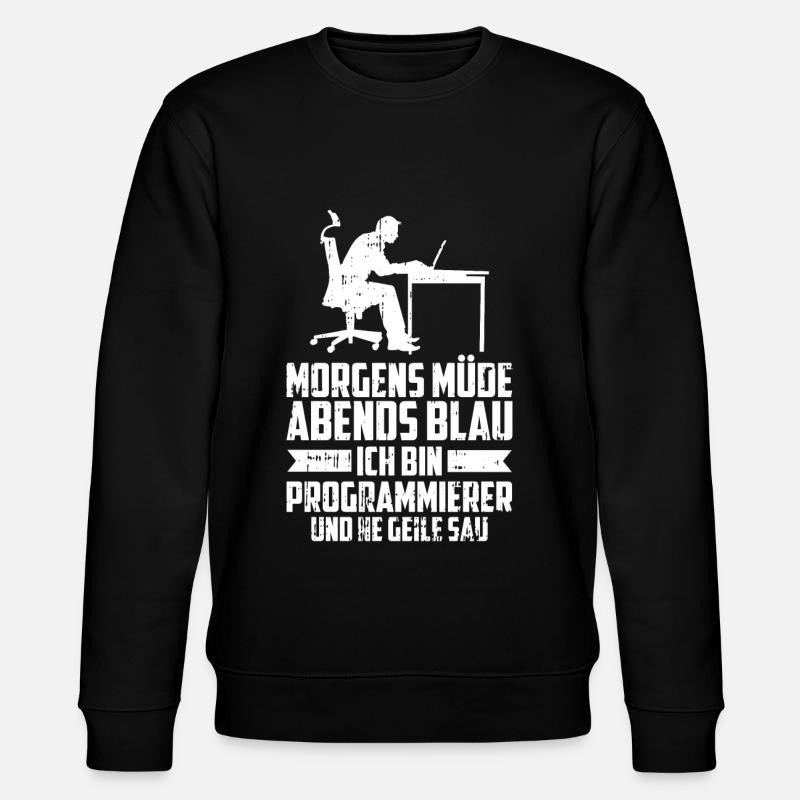 Entwickler Coder Programmierer - Stanley/Stella Unisex Bio-Sweatshirt CHANGER  - Schwarz