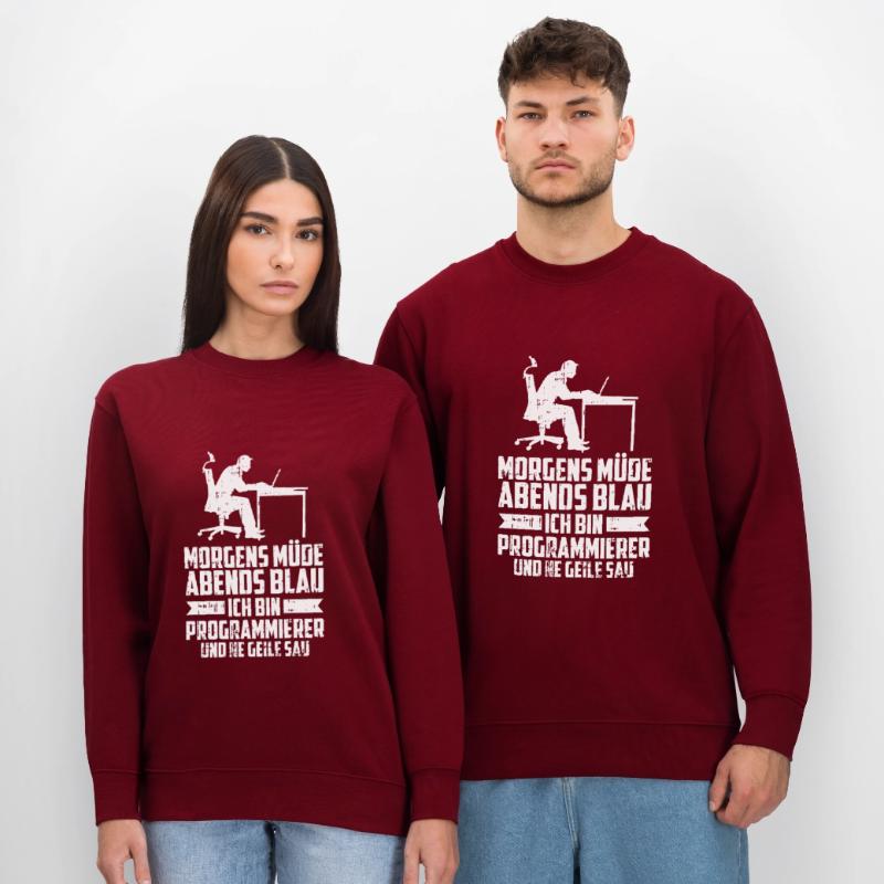 Entwickler Coder Programmierer Stanley/Stella Unisex Bio-Sweatshirt CHANGER 