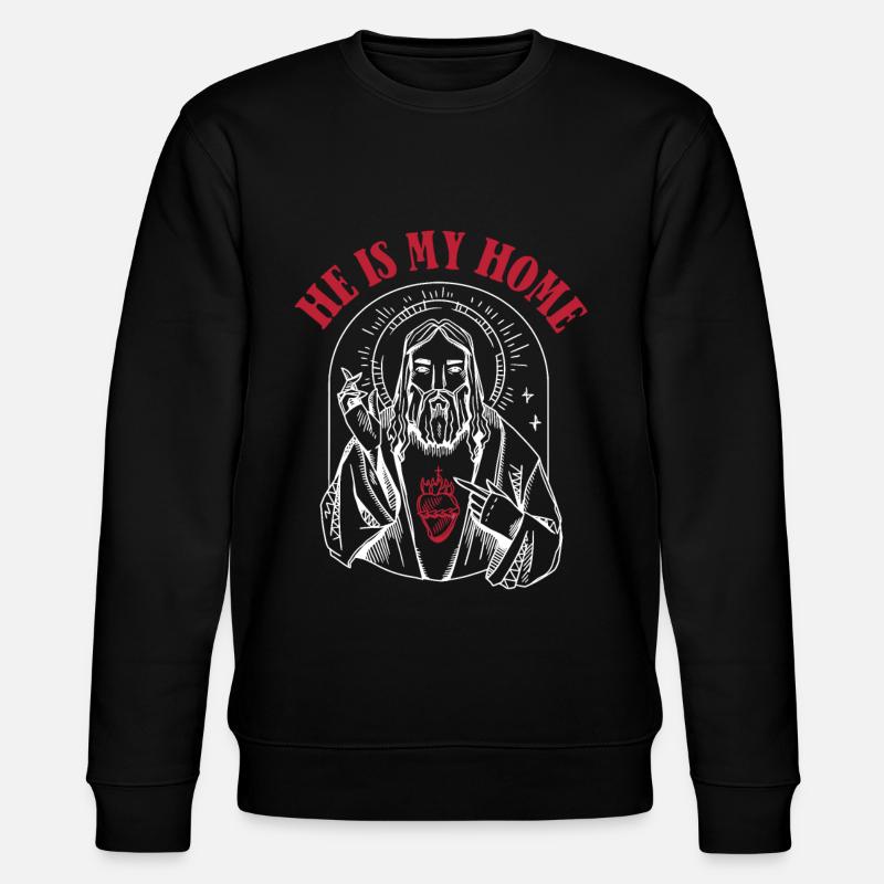 Christ Christianisme Jésus - Sweat bio CHANGER Stanley/Stella Unisexe - noir