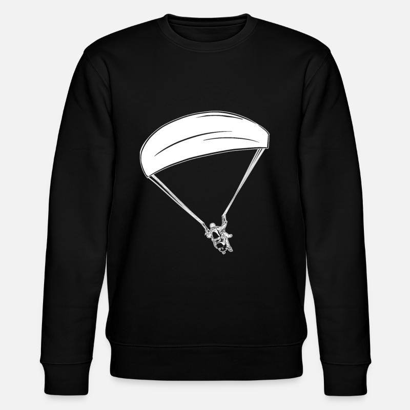Paragliding Paragliding - Stanley/Stella CHANGER Unisex Organic Sweatshirt - black