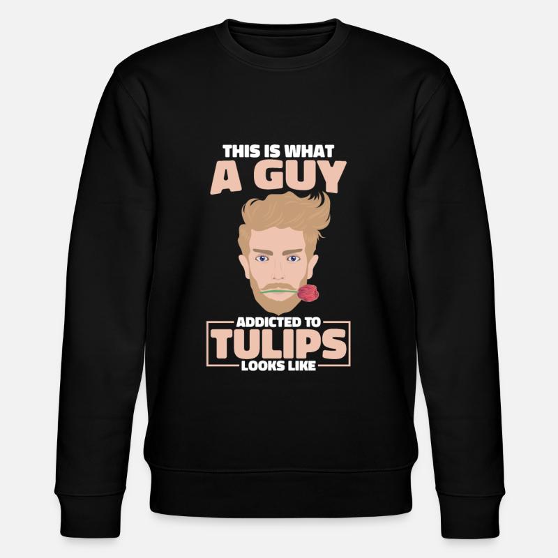Tulipes Guy Tulipes - Sweat bio CHANGER Stanley/Stella Unisexe - noir