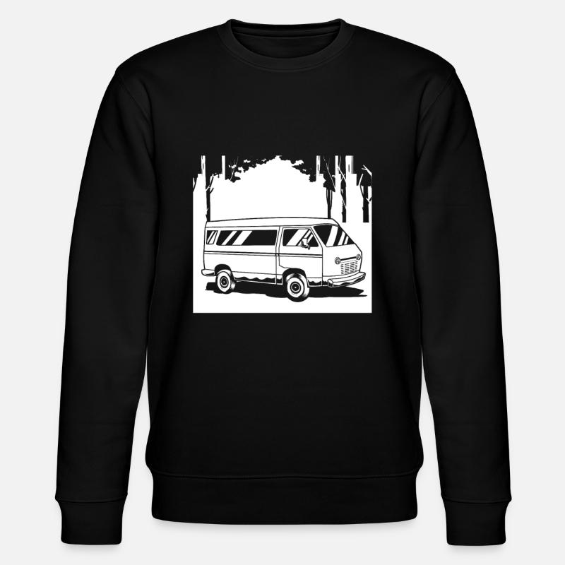 Caravane Camper Camping-car Caravane - Sweat bio CHANGER Stanley/Stella Unisexe - noir