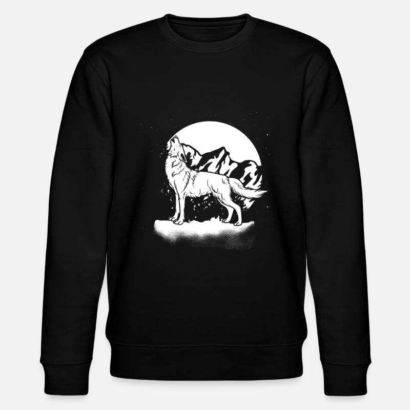 Wolf Berg - Stanley/Stella CHANGER Unisex Organic Sweatshirt - black