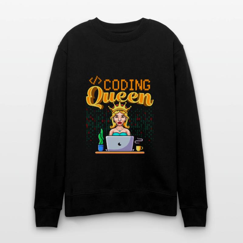 Développeur Coder Programmeur Queen Sweat bio CHANGER Stanley/Stella Unisexe