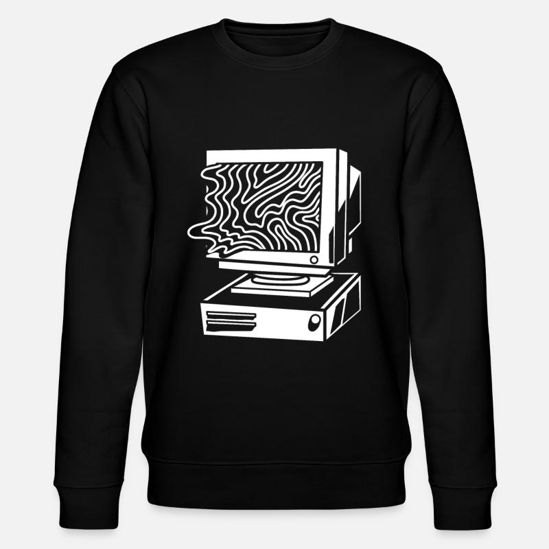 Developer Coder Programmer Computer - Stanley/Stella CHANGER Unisex Organic Sweatshirt - black