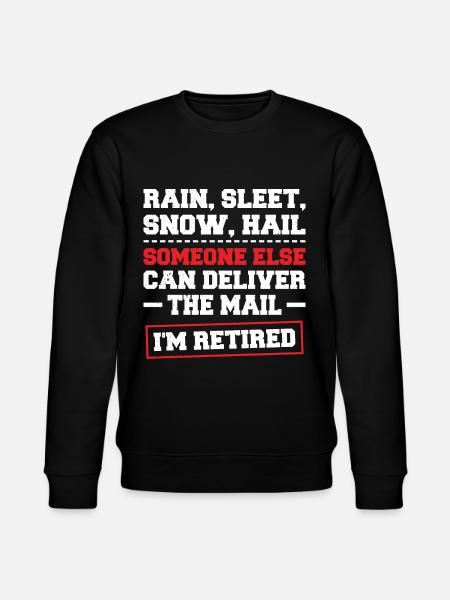 Postman Postal service provider Postman - Stanley/Stella CHANGER Unisex Organic Sweatshirt - black