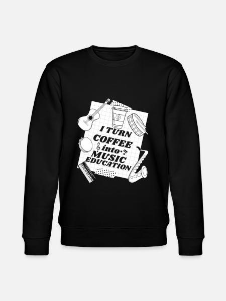 Music Teacher Music Teacher - Stanley/Stella CHANGER Unisex Organic Sweatshirt - black