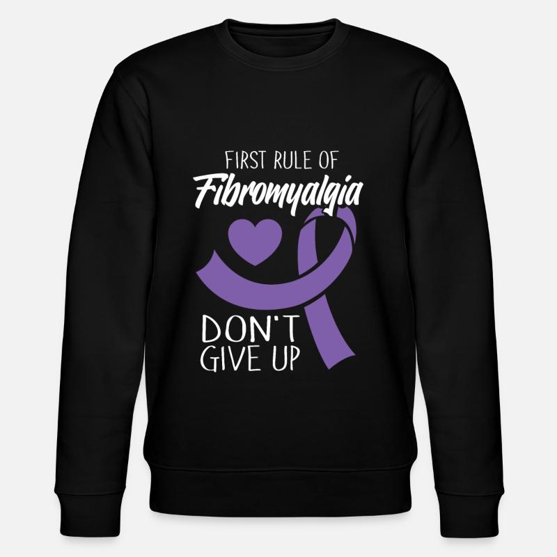 Fibromyalgia Rheumatism Cool - Stanley/Stella CHANGER Unisex Organic Sweatshirt - black
