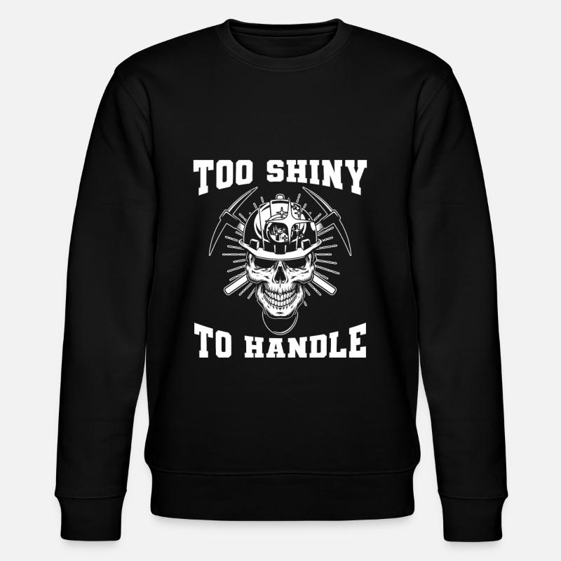 Engineer Mining Engineer - Stanley/Stella CHANGER Unisex Organic Sweatshirt - black