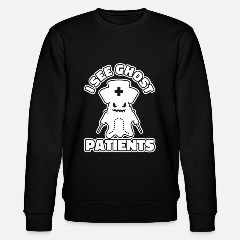 Fantôme de l’infirmière - Sweat bio CHANGER Stanley/Stella Unisexe - noir