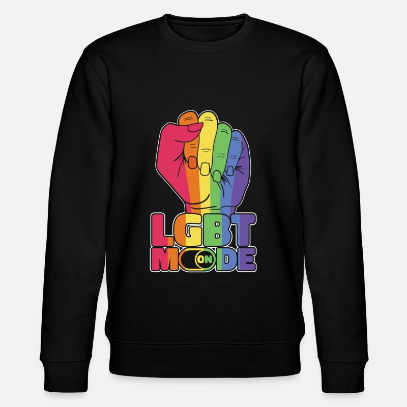 Lgbt Gay Pride - Sweat bio CHANGER Stanley/Stella Unisexe - noir